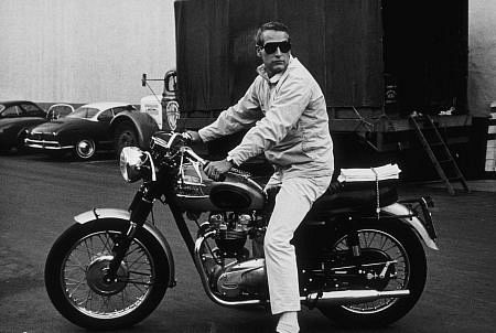 Paul Newman during the filming of 
