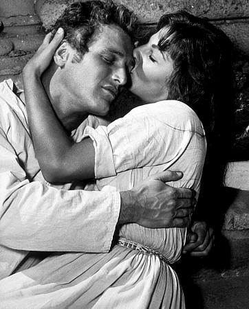 Paul Newman and Lita Milan in 