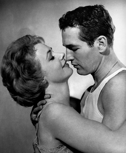 Still of Paul Newman and Piper Laurie in The Hustler (1961)