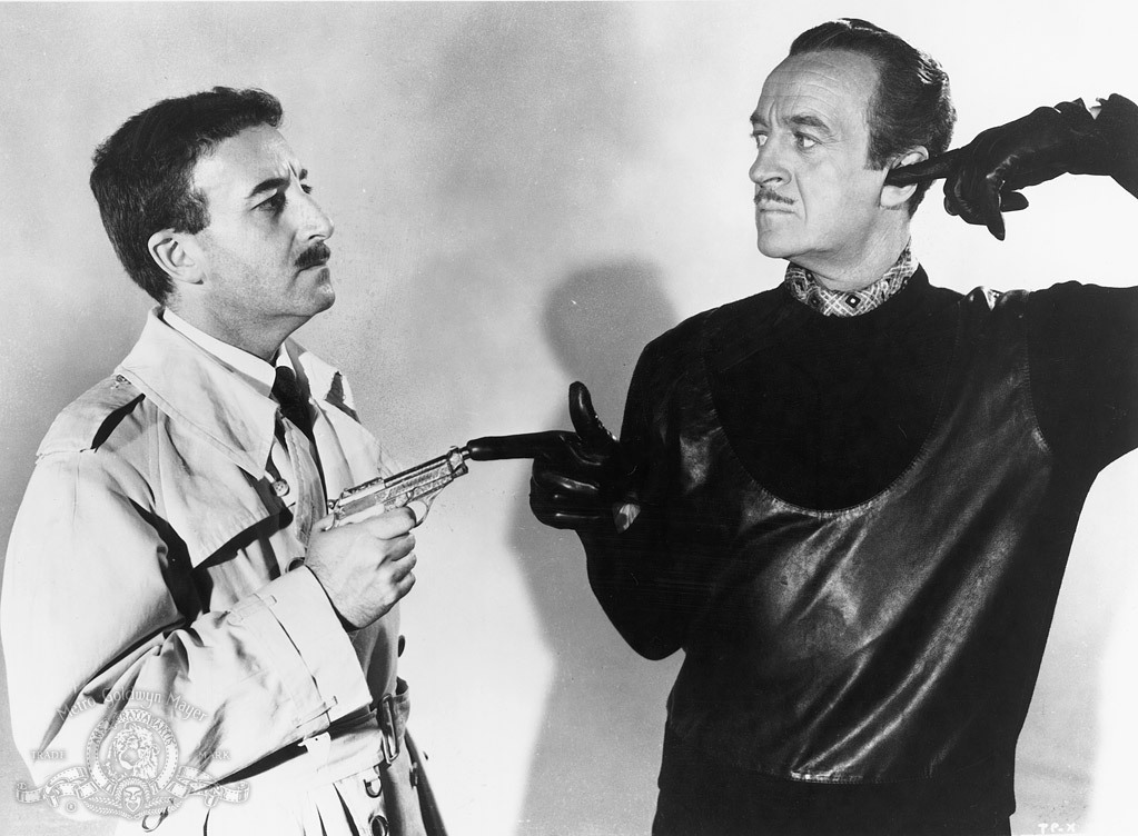 Still of David Niven and Peter Sellers in The Pink Panther (1963)