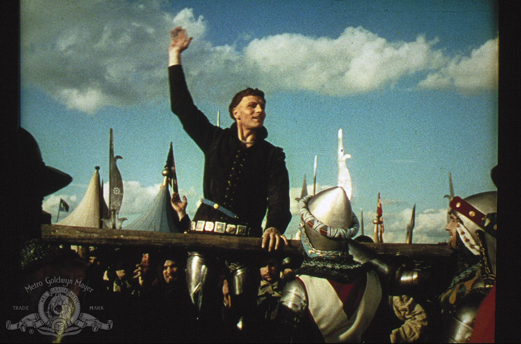 Still of Laurence Olivier in The Chronicle History of King Henry the Fift with His Battell Fought at Agincourt in France (1944)