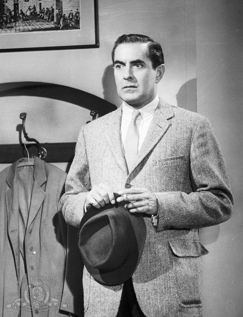 Still of Tyrone Power in Witness for the Prosecution (1957)