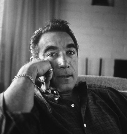 Anthony Quinn at home, c. 1958.