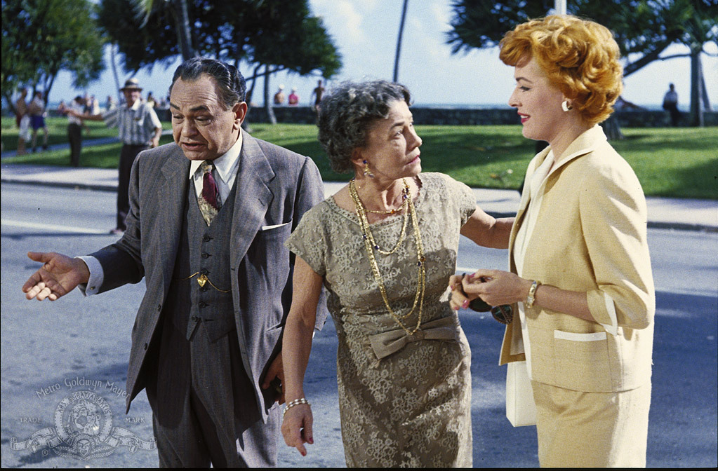 Still of Edward G. Robinson, Eleanor Parker and Thelma Ritter in A Hole in the Head (1959)