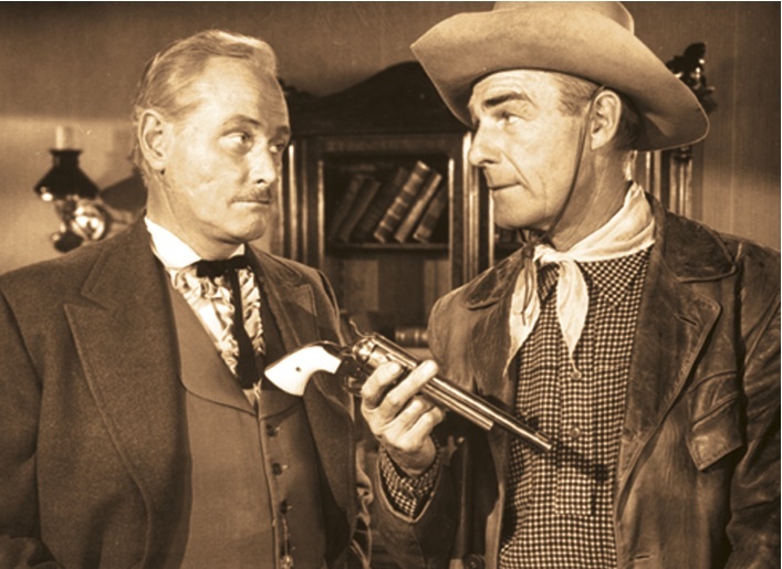 Still of Randolph Scott in The Stranger Wore a Gun (1953)