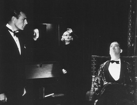 Still of Randolph Scott, Carole Lombard and Alan Dinehart in Supernatural (1933)