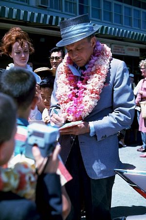 Frank Sinatra Honolulu, Hawaii 1962 © 1978 Ted Allan