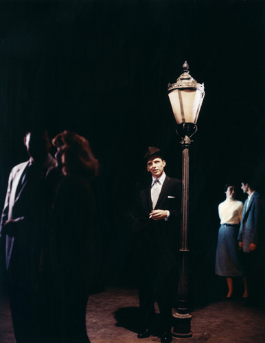 Frank Sinatra photo that appears on the cover of Capitol Records' album 