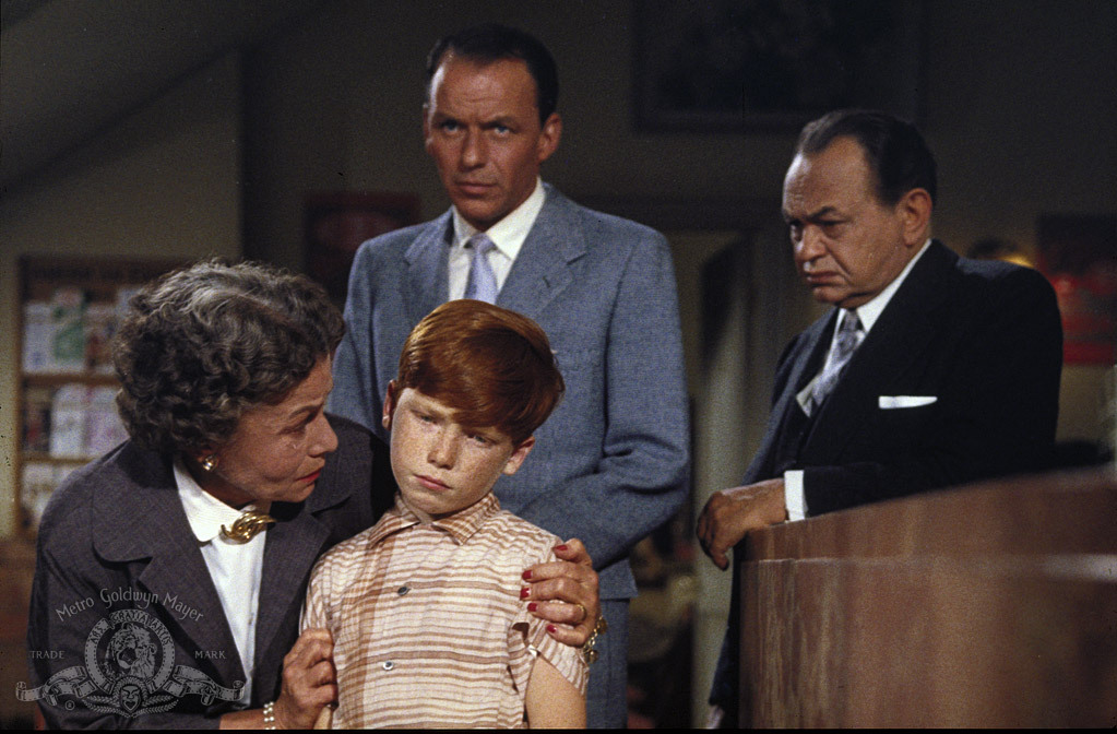 Still of Edward G. Robinson, Frank Sinatra and Thelma Ritter in A Hole in the Head (1959)
