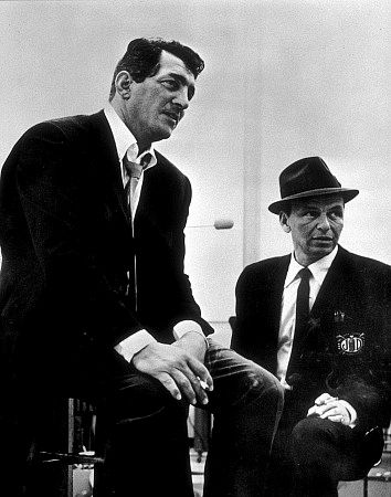 Dean Martin and Frank Sinatra, c. 1962.