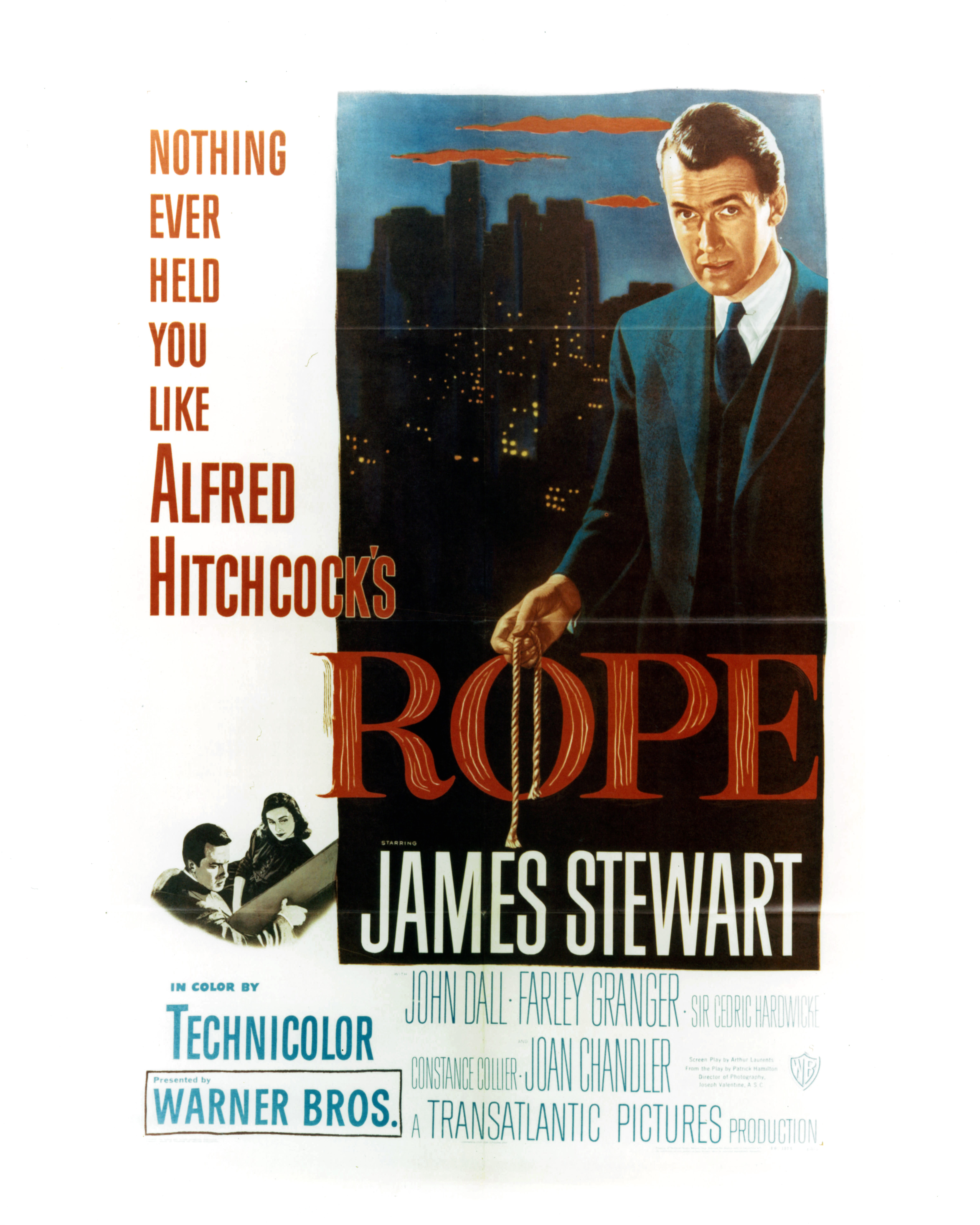 Still of James Stewart in Rope (1948)