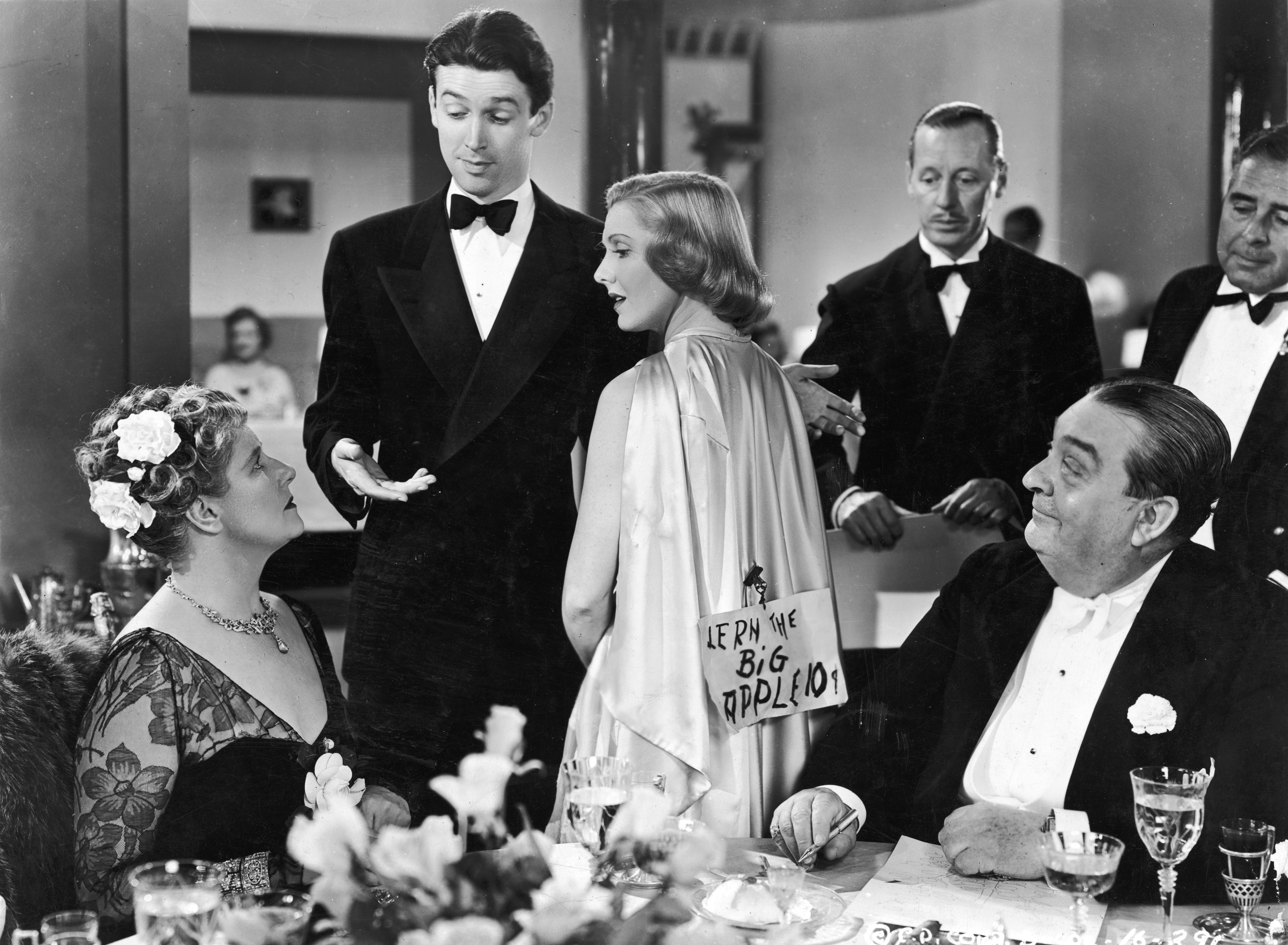 Still of James Stewart, Jean Arthur, Mary Forbes and Robert Greig in You Can't Take It With You (1938)