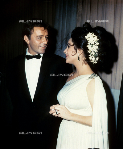 Richard Burton and Elizabeth Taylor