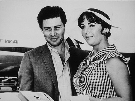 Elizabeth Taylor and Eddie Fisher C. 1961