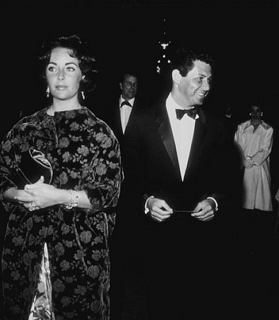 Elizabeth Taylor and Eddie Fisher C. 1961