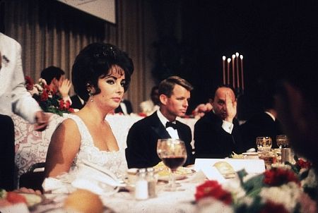 Cedars Sinai Party and Benefit Elizabeth Taylor and Robert Kennedy C. 1961
