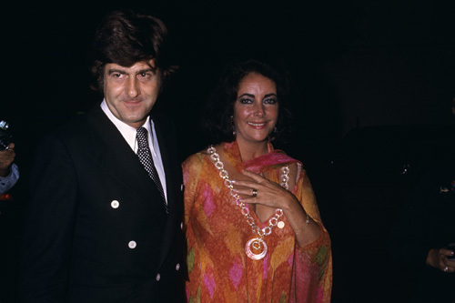 Elizabeth Taylor and Henry Wynberg circa 1970s