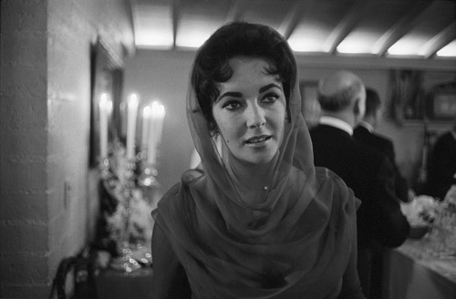 Elizabeth Taylor on her wedding day in Las Vegas