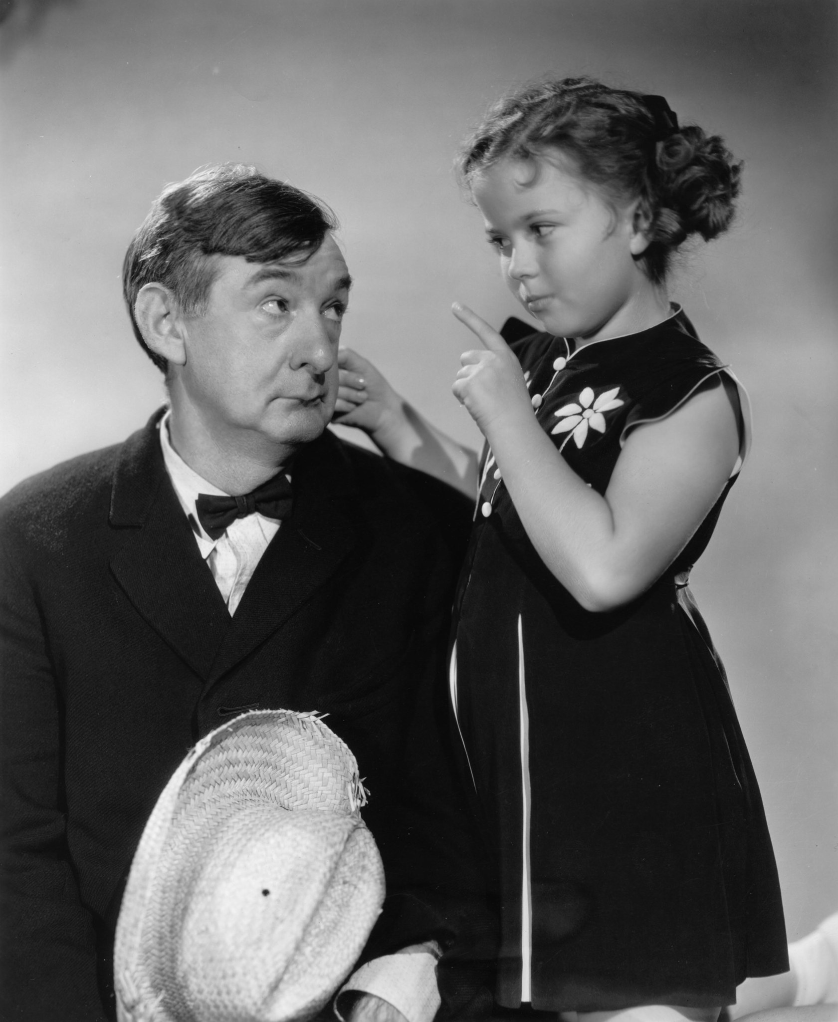 Shirley Temple and Slim Summerville
