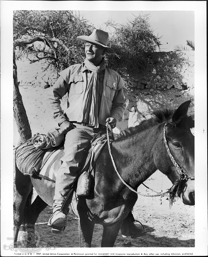 Still of John Wayne in Legend of the Lost (1957)