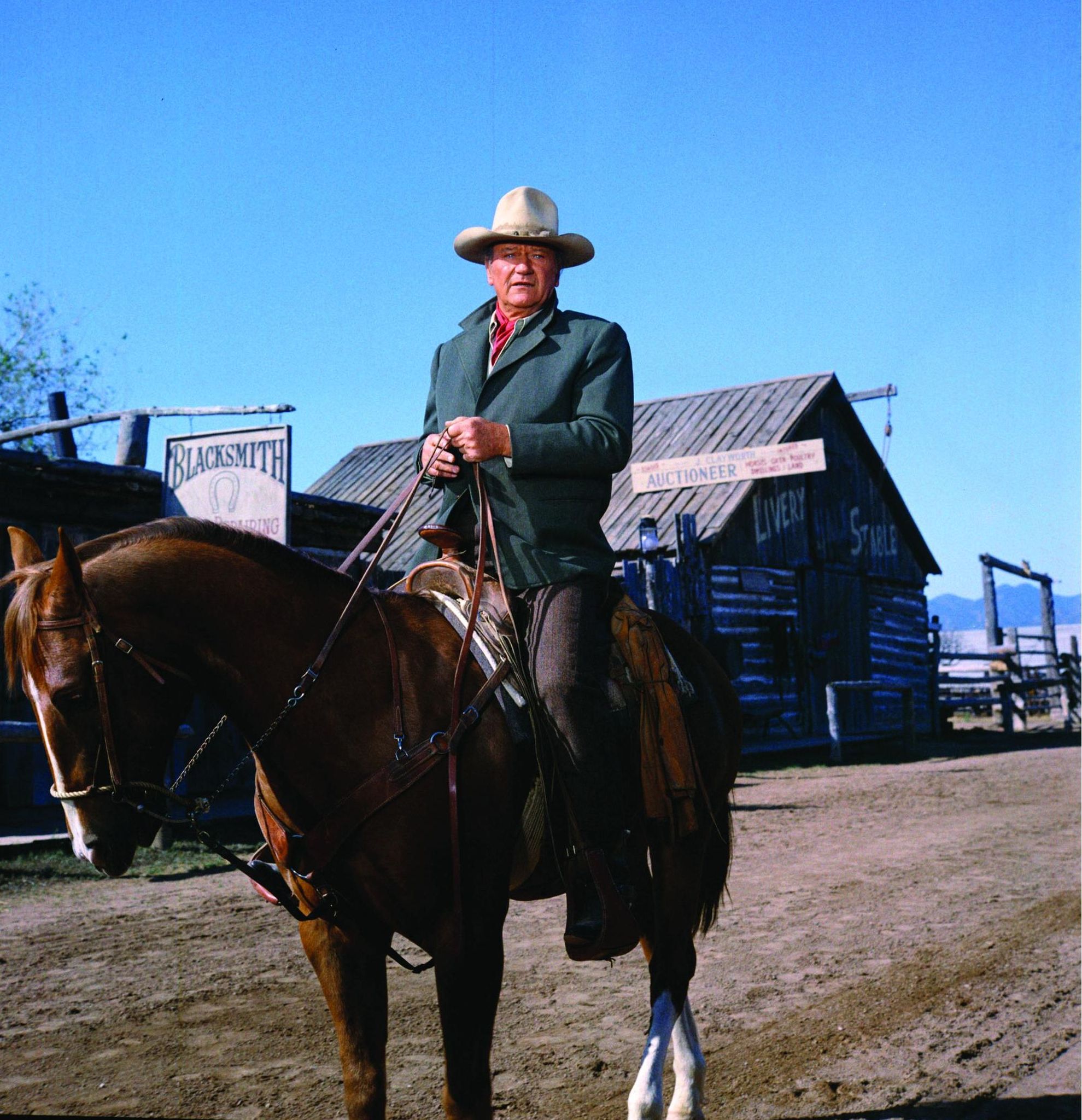 Still of John Wayne in The Cowboys (1972)