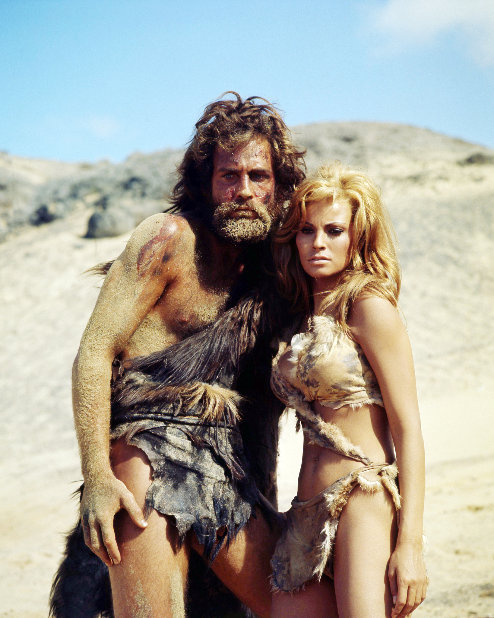 Raquel Welch and John Richardson in One Million Years B.C. (1966)