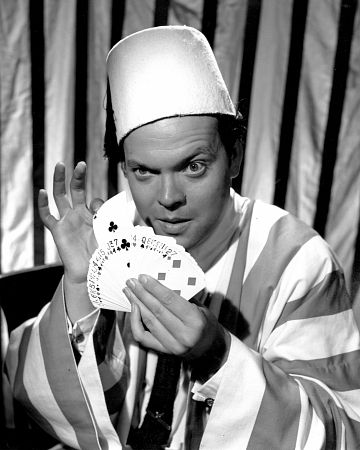 Orson Welles, c. 1944.