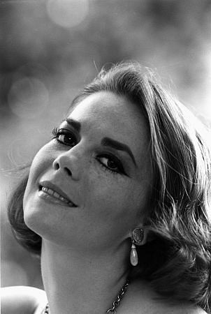 Natalie Wood at home in Bel Air, Ca., 1966.