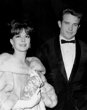 Natalie Wood and Warren Beatty at the 