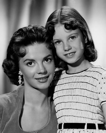 Natalie Wood with sister Lana Wood for 