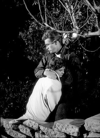 James Dean and Natalie Wood in 