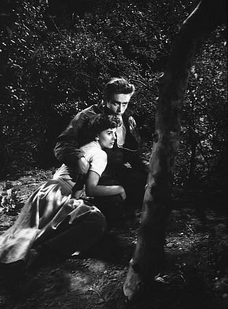 James Dean and Natalie Wood in 