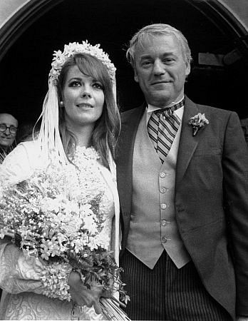 Natalie Wood and groom Richard Gregson on their wedding day, May 30, 1969.