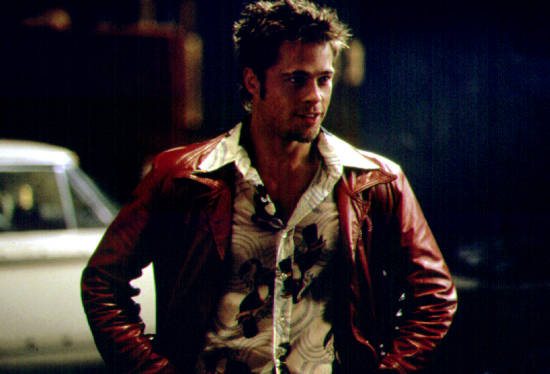 Brad Pitt stars as Tyler Durden