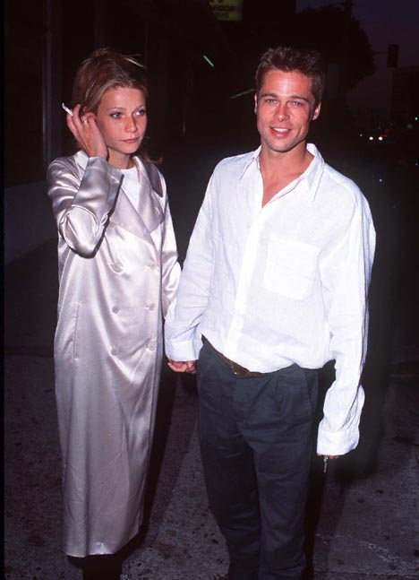 Brad Pitt and Gwyneth Paltrow at event of Living in Oblivion (1995)