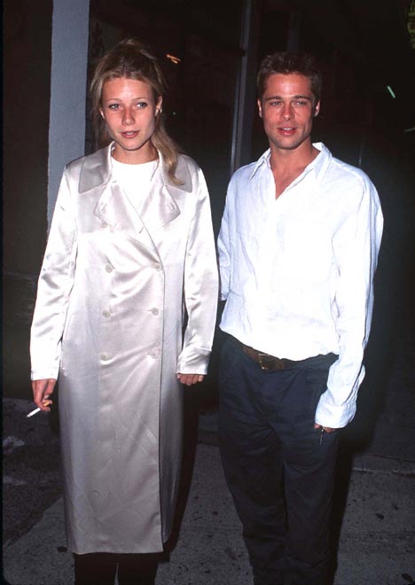 Brad Pitt and Gwyneth Paltrow at event of Living in Oblivion (1995)