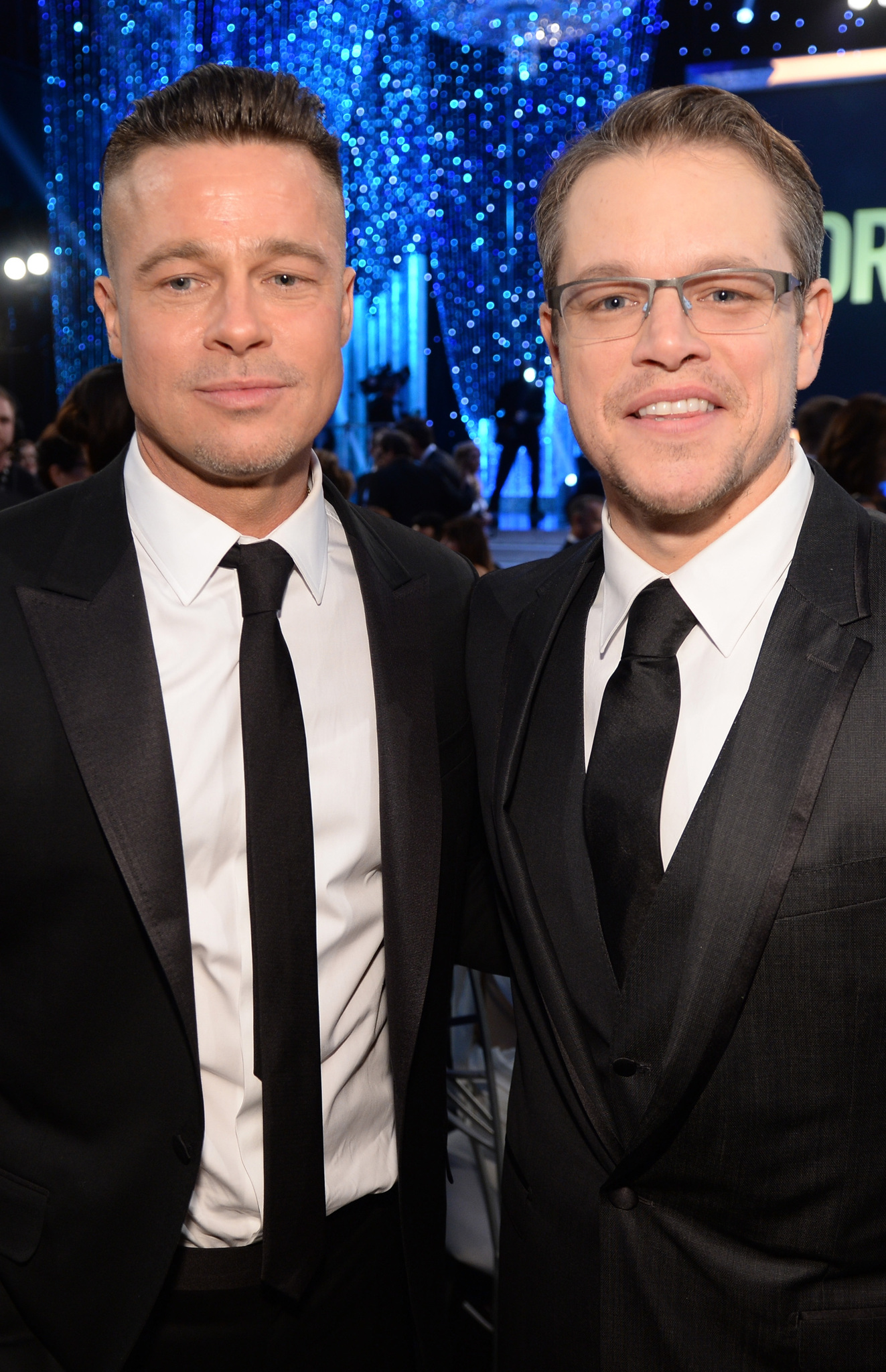 Brad Pitt and Matt Damon