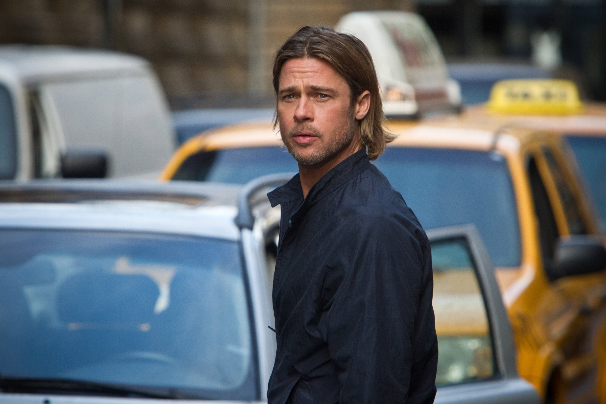 Still of Brad Pitt in Pasaulinis karas Z (2013)