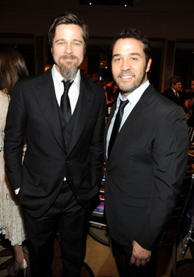 Brad Pitt and Jeremy Piven