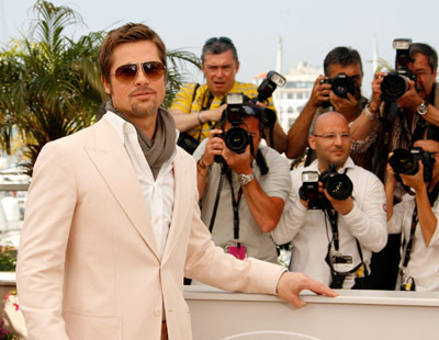 Brad Pitt at event of Negarbingi sunsnukiai (2009)