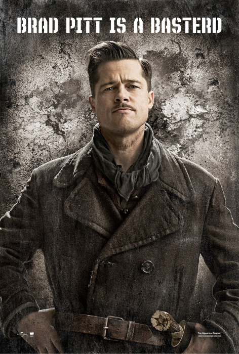 Brad Pitt in Negarbingi sunsnukiai (2009)