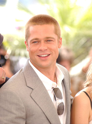 Brad Pitt at event of Troy (2004)