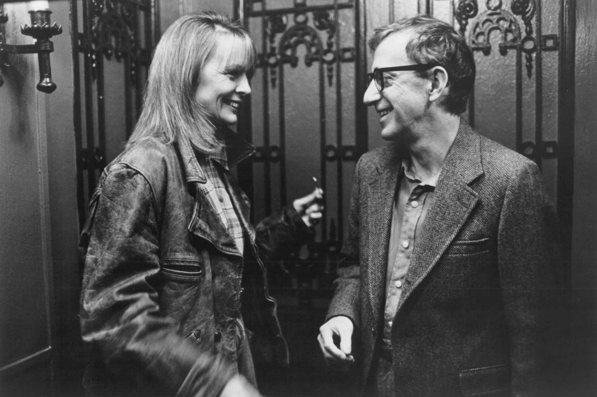 Still of Woody Allen and Diane Keaton in Manhattan Murder Mystery (1993)