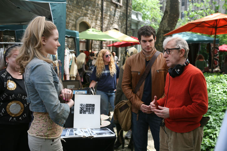 Still of Woody Allen, Henry Cavill and Evan Rachel Wood in Kad ir kas benutiktu (2009)