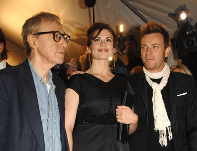 Woody Allen, Ewan McGregor and Hayley Atwell at event of Cassandra's Dream (2007)