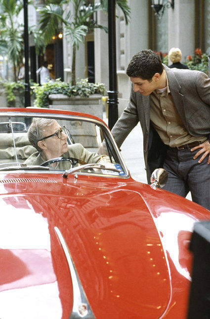 Still of Woody Allen and Jason Biggs in Anything Else (2003)