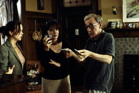 Woody Allen, Christina Ricci and Stockard Channing in Anything Else (2003)