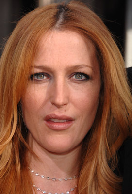 Gillian Anderson at event of The X Files: I Want to Believe (2008)