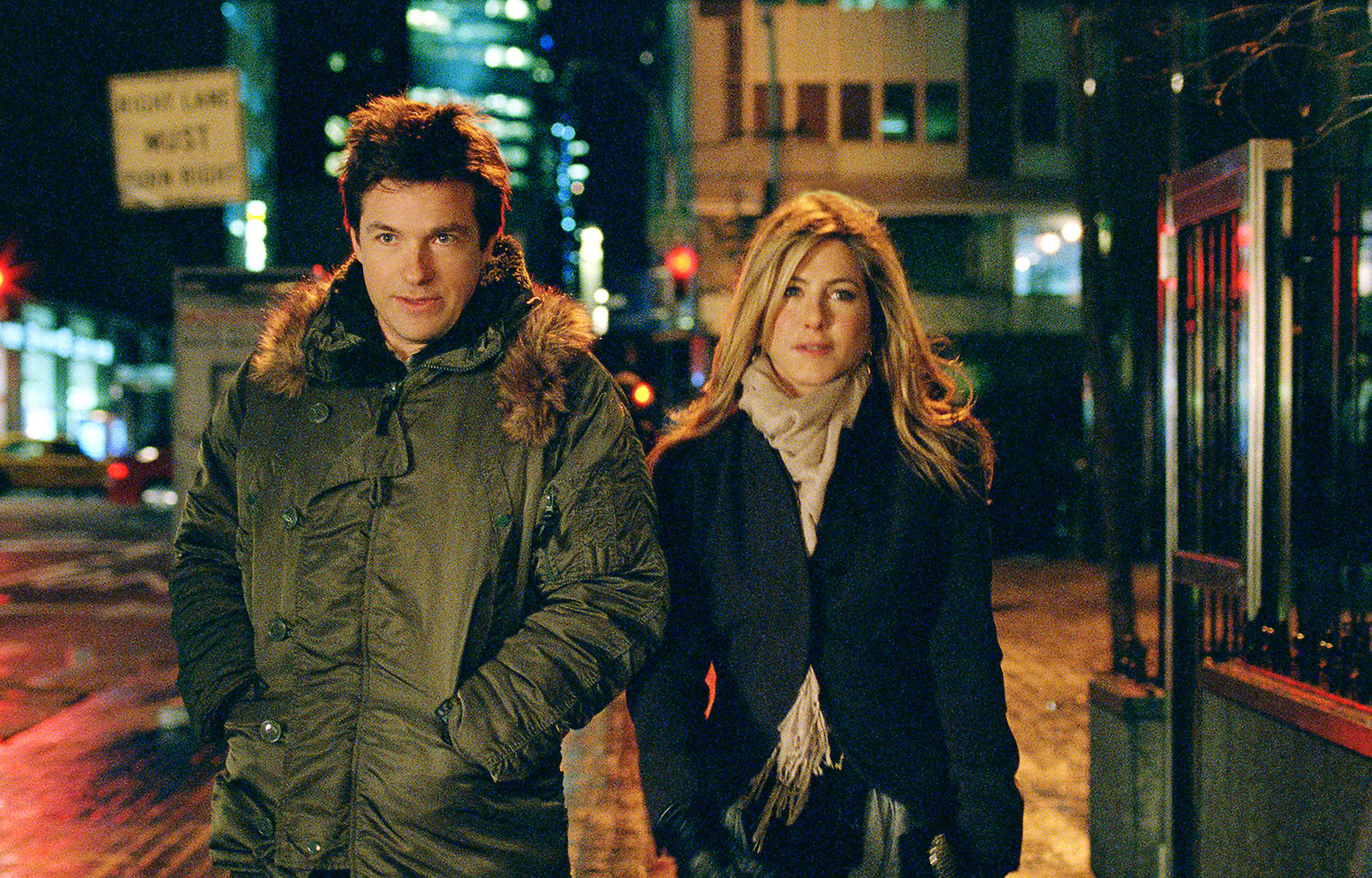 Still of Jennifer Aniston and Jason Bateman in Nepageidaujami genai (2010)