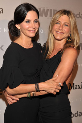 Jennifer Aniston and Courteney Cox